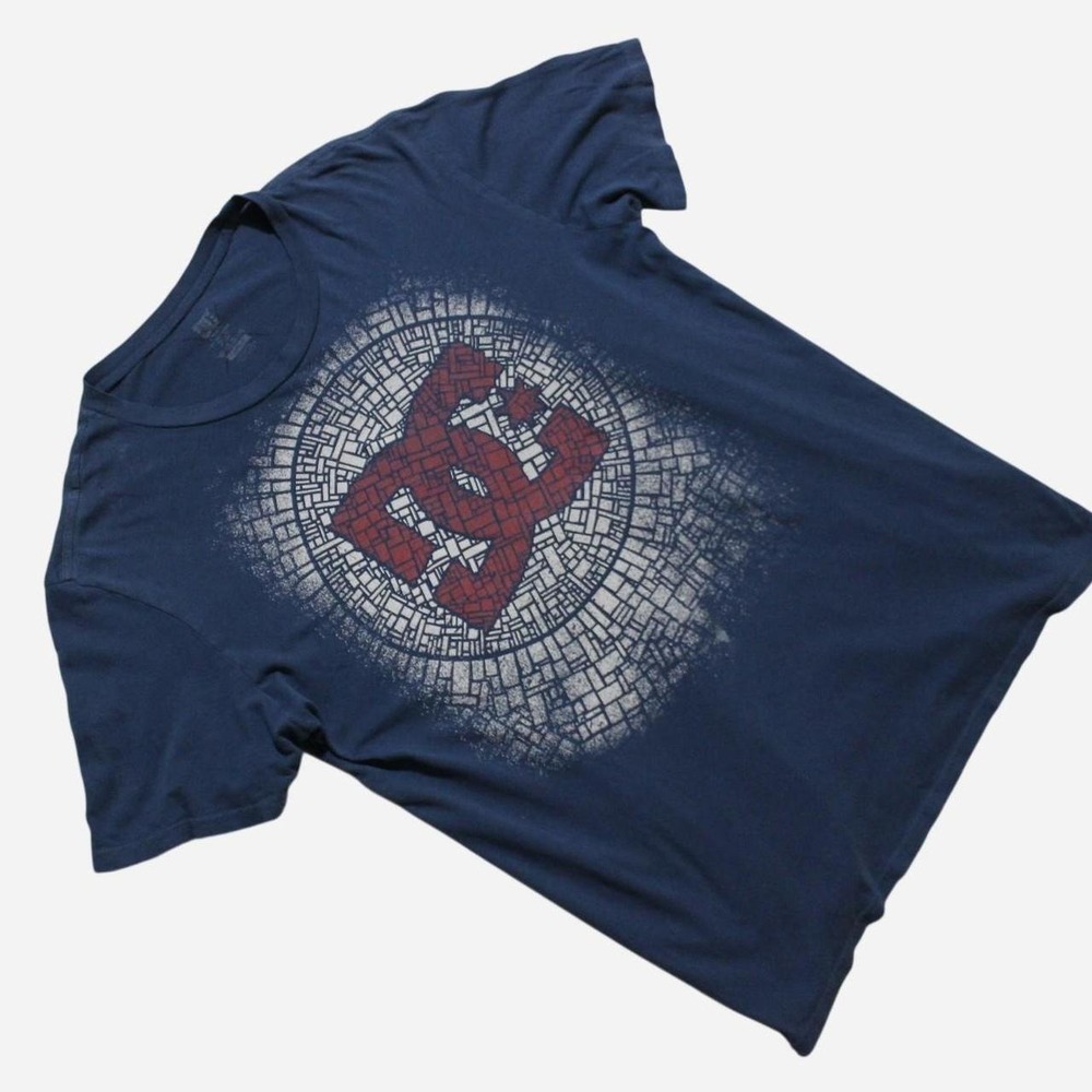 Mens Y2K Style DC Shoes Skater Streetwear 2000s Punk T-shirt